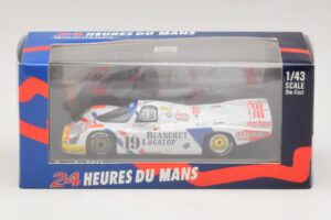 Porsche 956L #19 T. Boutsen / D. Theys 24 Hours of Le Mans 1986 Minichamps 1:43 430866519 Kov – obrázek 4 z 4