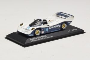 Porsche 962 IMSA #14 A. Holbert / D. Bell Mid-Ohio 500km 1986 Minichamps 1:43 400866514 Kov – obrázek 2 z 4