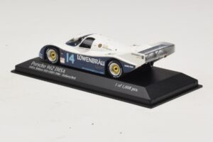 Porsche 962 IMSA #14 A. Holbert / D. Bell Mid-Ohio 500km 1986 Minichamps 1:43 400866514 Kov – obrázek 3 z 4