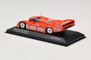 Porsche 962 IMSA #8 A.J. Foyt / B. Wollek 12 Hours of Sebring 1985 Minichamps 1:43 400856508 Kov – obrázek 3 z 4