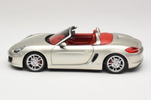 Porsche Boxster S 987 Šedá Metalíza Minichamps 1:18 110062030 Kov – obrázek 4 z 8