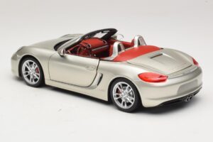 Porsche Boxster S 987 Šedá Metalíza Minichamps 1:18 110062030 Kov – obrázek 7 z 8