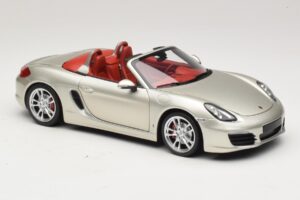 Porsche Boxster S 987 Šedá Metalíza Minichamps 1:18 110062030 Kov – obrázek 6 z 8