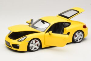 Porsche Cayman 981 Žlutý Minichamps 1:18 110062220 Kov – obrázek 2 z 8