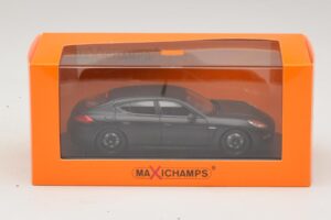 Porsche Panamera 970 Turbo Matná Černá Maxichamps 1:43 940062370 Kov – obrázek 4 z 4