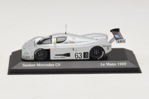 Sauber Mercedes C9 #63 J. Mass / M. Reuter / S. Dickens Winners 24 Hours of Le Mans 1989 Minichamps 1:43 Sauber Mercedes C9 #63 J. Mass / M. Reuter / S. Dickens Winners 24 Hours of Le Mans 1989 Minichamps 1:43 B66041033 Kov