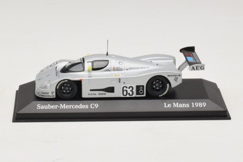 Sauber Mercedes C9 #63 J. Mass / M. Reuter / S. Dickens Winners 24 Hours of Le Mans 1989 Minichamps 1:43 B66041033 Kov