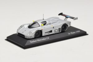 Sauber Mercedes C9 #63 J. Mass / M. Reuter / S. Dickens Winners 24 Hours of Le Mans 1989 Minichamps 1:43 B66041033 Kov – obrázek 2 z 5
