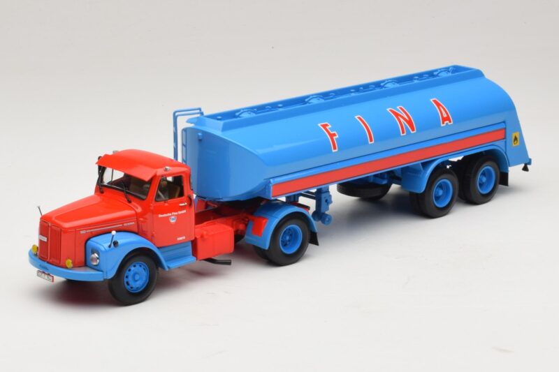 Scania L110S Tanksattelzug FINA Minichamps 1:43 499126970 Kov