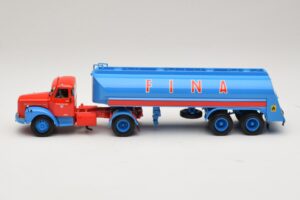 Scania L110S Tanksattelzug FINA Minichamps 1:43 499126970 Kov – obrázek 3 z 6