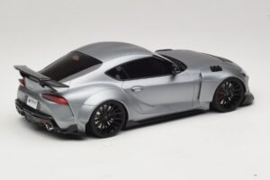 Toyota Supra A90 Prior Design Matt Silver GT Spirit 1:18 GT343 Pryskyřice – obrázek 2 z 5
