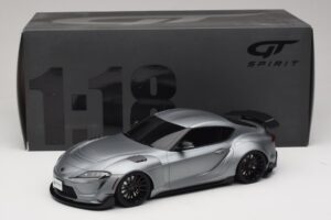 Toyota Supra A90 Prior Design Matt Silver GT Spirit 1:18 GT343 Pryskyřice – obrázek 5 z 5