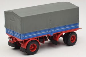 Nákladní Přívěs Modrý Červený Minichamps 1:43 439159092 Kov – obrázek 2 z 6
