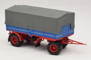 Nákladní Přívěs Modrý Červený Minichamps 1:43 439159092 Kov – obrázek 4 z 6