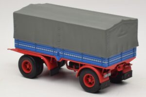 Nákladní Přívěs Modrý Červený Minichamps 1:43 439159092 Kov – obrázek 5 z 6