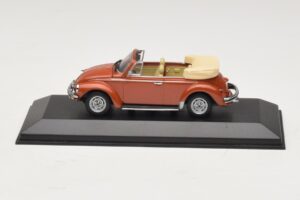 Volkswagen 1200 Kabriolet Hebmuller Červený Minichamps 1:43 430052032 Kov