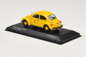 Volkswagen 1200 Deutsche Bundespost Minichamps 1:43 400057197 Kov – obrázek 3 z 4