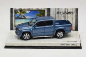 Volkswagen Amarok Modrá Metalíza Minichamps 1:43 436058362 Kov