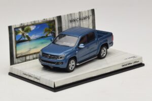 Volkswagen Amarok Modrá Metalíza Minichamps 1:43 436058362 Kov – obrázek 2 z 5