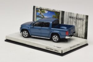 Volkswagen Amarok Modrá Metalíza Minichamps 1:43 436058362 Kov – obrázek 3 z 5