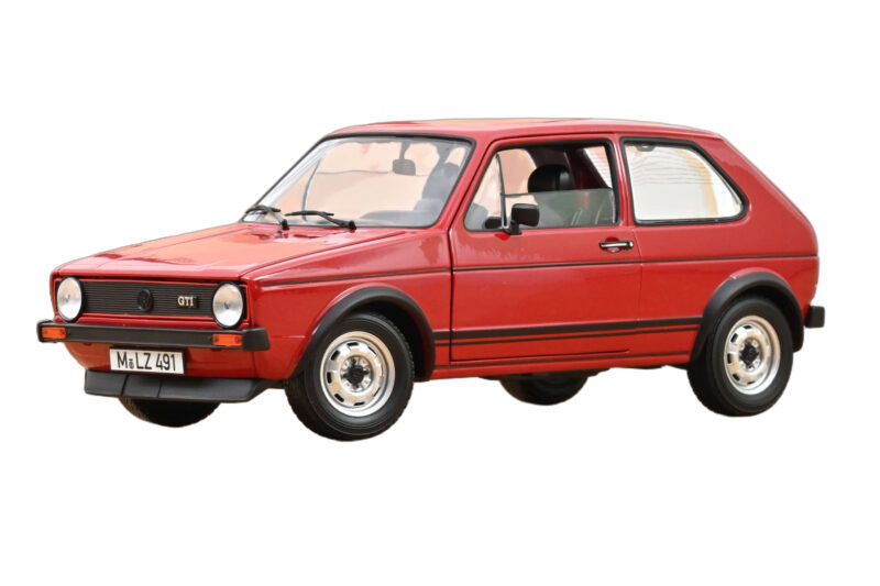 Volkswagen Golf GTI Mk1 Červený Norev 1:18 Volkswagen Golf GTI Mk1 Červený Norev 1:18 188472 Kov