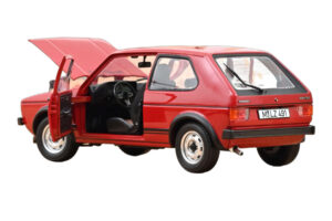 Volkswagen Golf GTI Mk1 Červený Norev 1:18 188472 Kov – obrázek 2 z 3