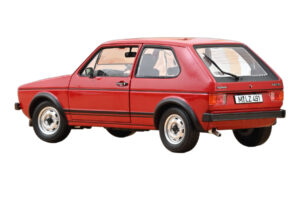 Volkswagen Golf GTI Mk1 Červený Norev 1:18 188472 Kov – obrázek 3 z 3