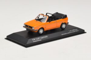 Volkswagen Golf Mk1 Kabriolet Oranžová Minichamps 1:43 400055131 Kov – obrázek 2 z 4