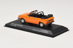 Volkswagen Golf Mk1 Kabriolet Oranžová Minichamps 1:43 400055131 Kov – obrázek 3 z 4
