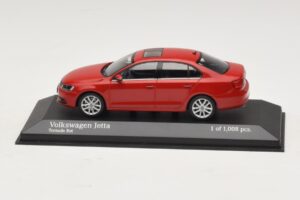 Volkswagen Jetta Mk6 Červená Minichamps 1:43 400059001 Kov