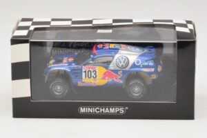 Volkswagen Race Touareg #103 B. Saby / R. Perin Winner Rally Por Las Pampas 2005 Náhradní Krabice Minichamps 1:43 436055303-R – obrázek 4 z 4
