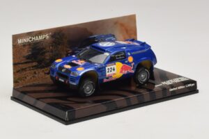 Volkswagen Race Touareg Red Bull #224 B. Saby / Stevenson Dakar Rally 2005 Minichamps 1:43 436045324 Kov – obrázek 2 z 5
