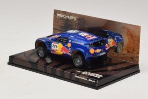 Volkswagen Race Touareg Red Bull #224 B. Saby / Stevenson Dakar Rally 2005 Minichamps 1:43 436045324 Kov – obrázek 3 z 5