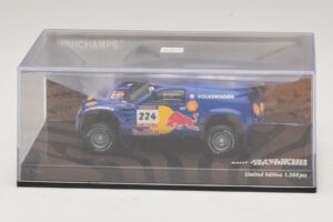 Volkswagen Race Touareg Red Bull #224 B. Saby / Stevenson Dakar Rally 2005 Minichamps 1:43 436045324 Kov – obrázek 4 z 5