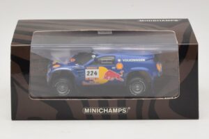 Volkswagen Race Touareg Red Bull #224 B. Saby / Stevenson Dakar Rally 2005 Minichamps 1:43 436045324 Kov – obrázek 5 z 5