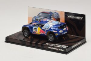 Volkswagen Race Touareg Red Bull #307 B. Saby / M. Perin Dakar Rally 2005 Minichamps 1:43 436055307 Kov – obrázek 3 z 5