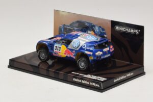 Volkswagen Race Touareg Red Bull #313 J. Kankkunen / J. Repo Dakar Rally 2005 Minichamps 1:43 436055313 Kov – obrázek 3 z 5