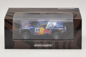 Volkswagen Race Touareg Red Bull #313 J. Kankkunen / J. Repo Dakar Rally 2005 Minichamps 1:43 436055313 Kov – obrázek 5 z 5