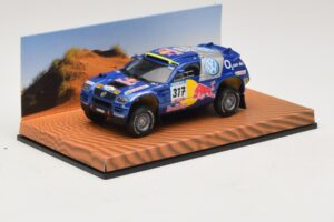 Volkswagen Race Touareg Red Bull #317 Edice Pro Prodejce 2005 Minichamps 1:43 7LO099400PD317 Kov – obrázek 2 z 5