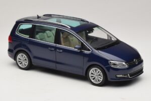 Volkswagen Sharan Blue Metallic Minichamps 1:18 110051000 Kov – obrázek 5 z 8