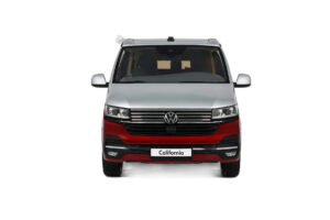 Volkswagen T6.1 California Ocean Tornado Red / Reflex Silver Otto 1:18 OT1342 Pryskyřice – obrázek 4 z 5