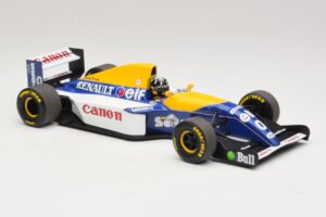 Williams Renault FW15C #0 D. Hill 1993 Minichamps 1:18 180930000 Kov – obrázek 4 z 7