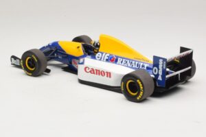 Williams Renault FW15C #0 D. Hill 1993 Minichamps 1:18 180930000 Kov – obrázek 5 z 7