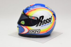 Přilba AGV V. Rossi MotoGP Sepang 2005 Minichamps 1:2 327050066 Kov – obrázek 2 z 8