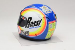 Přilba AGV V. Rossi MotoGP Sepang 2005 Minichamps 1:2 327050066 Kov – obrázek 3 z 8