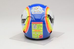 Přilba AGV V. Rossi MotoGP Sepang 2005 Minichamps 1:2 327050066 Kov – obrázek 4 z 8