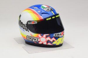 Přilba AGV V. Rossi MotoGP Sepang 2005 Minichamps 1:2 327050066 Kov – obrázek 6 z 8