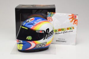 Přilba AGV V. Rossi MotoGP Sepang 2005 Minichamps 1:2 327050066 Kov – obrázek 7 z 8