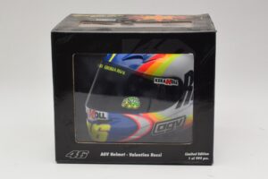 Přilba AGV V. Rossi MotoGP Sepang 2005 Minichamps 1:2 327050066 Kov – obrázek 8 z 8