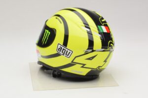 Přilba AGV V. Rossi MotoGP Valencia Test 2009 Minichamps 1:2 327100066 Kov – obrázek 3 z 7